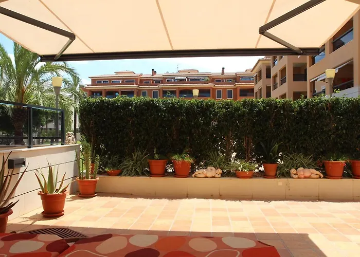 Apartamento Jardines De Marinas - En - Terraza Privada, Piscinas, Jaccuzi, Padel Y Playa Cerca Dénia
